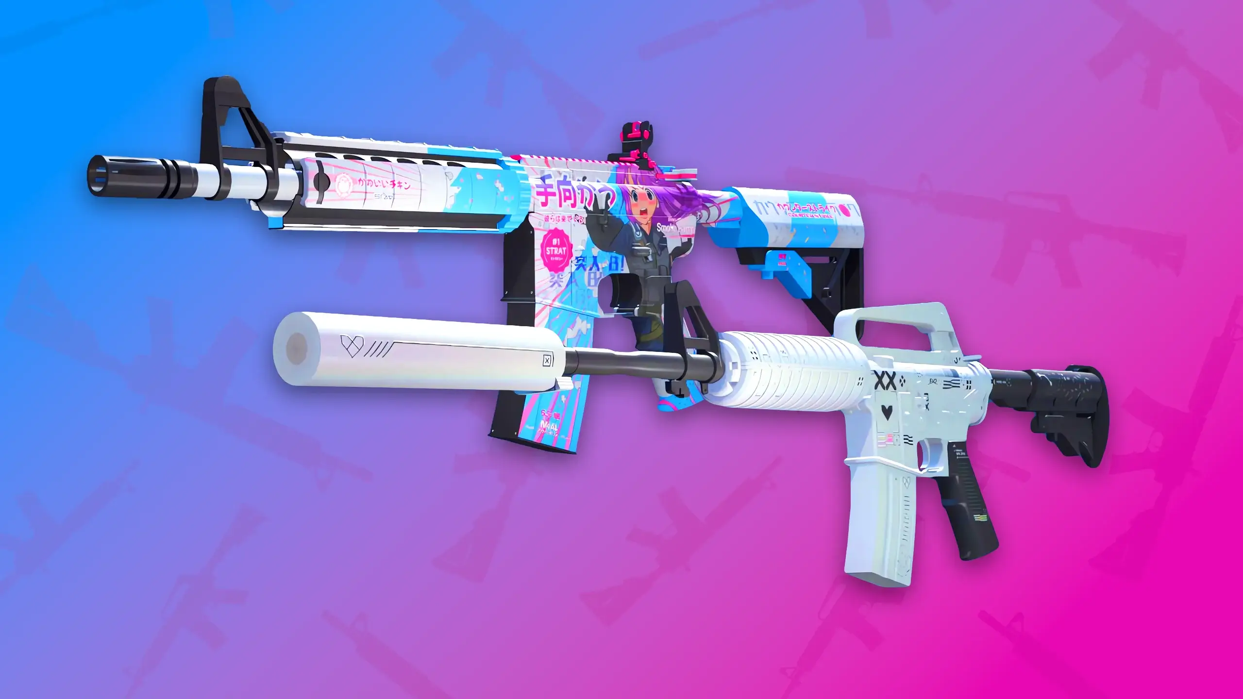 M4A1-S vs M4A4 - Best CT rifle in CS2