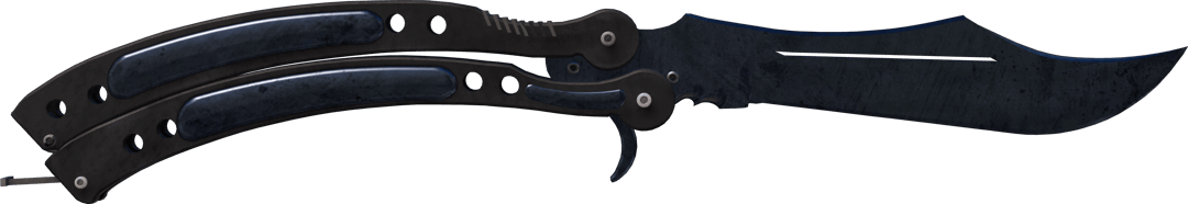★ Butterfly Knife | Blue Steel (Field-Tested)