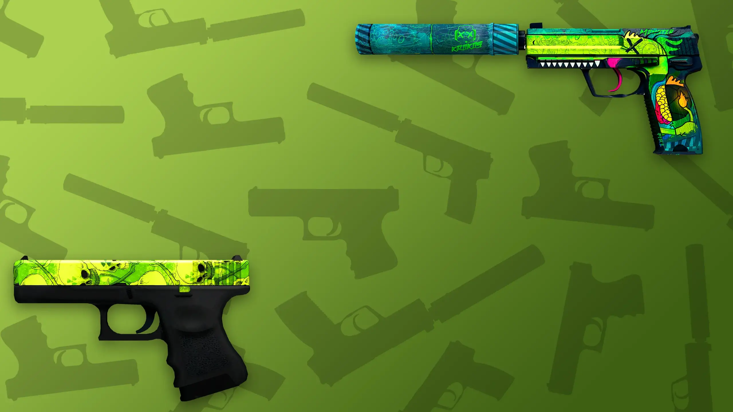 最佳绿色CS2皮肤2024