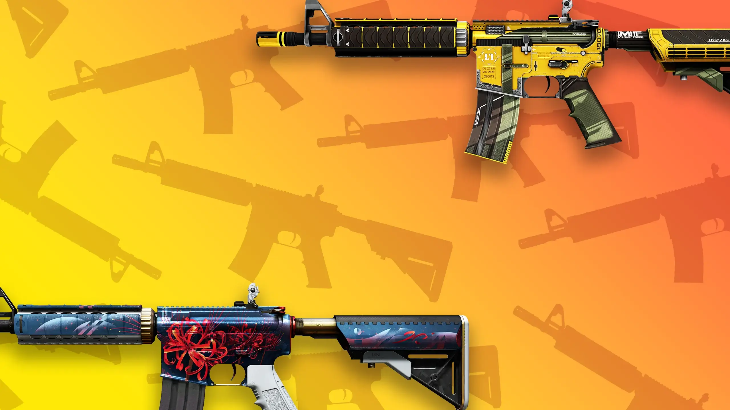 Best Budget M4A4 CS2 Skins 2024