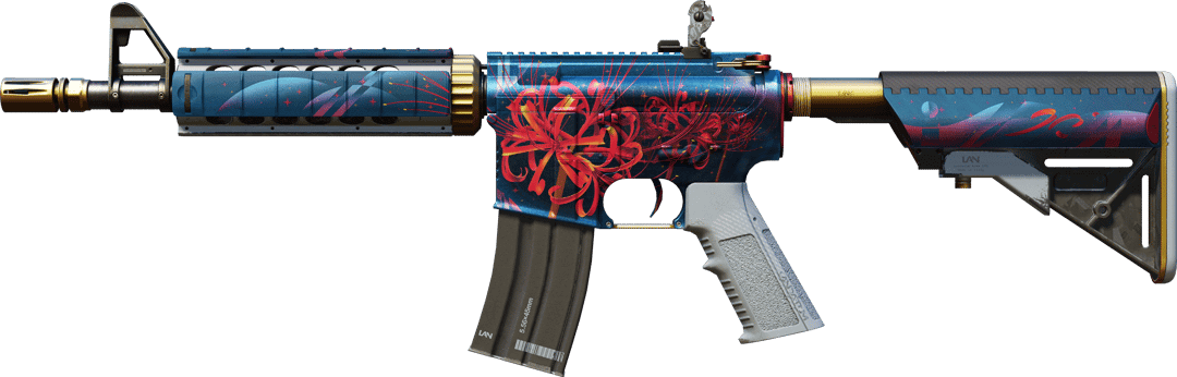 M4A4 | 蜘蛛百合 (Minimal Wear)