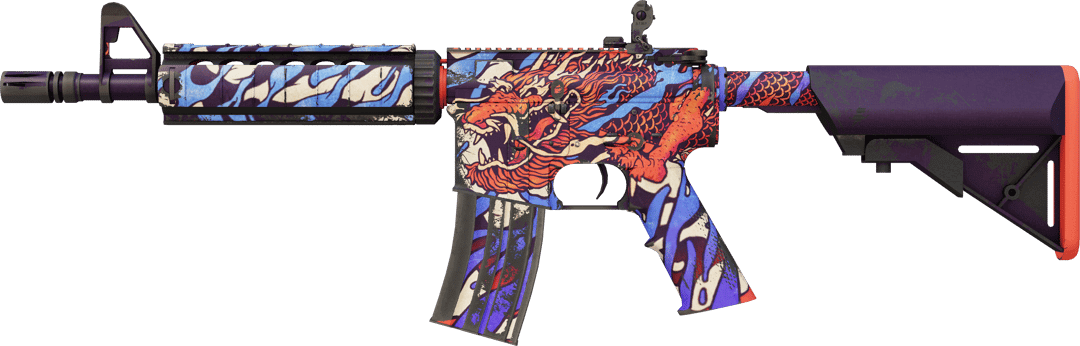 M4A4 | 龍王 (Dragon King) (Field-Tested)