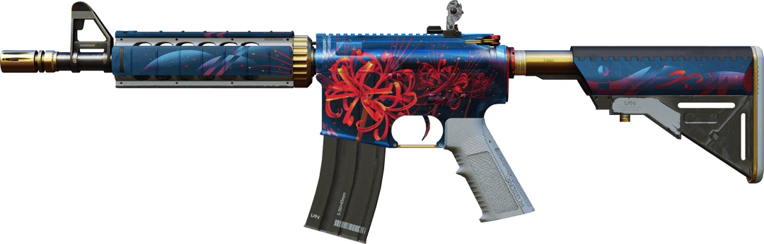 M4A4 | Spider Lily (Minimal Wear)