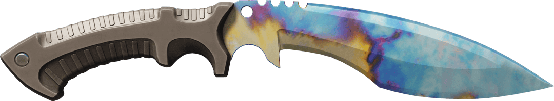 ★ Kukri Knife | Case Hardened (Minimal Wear)