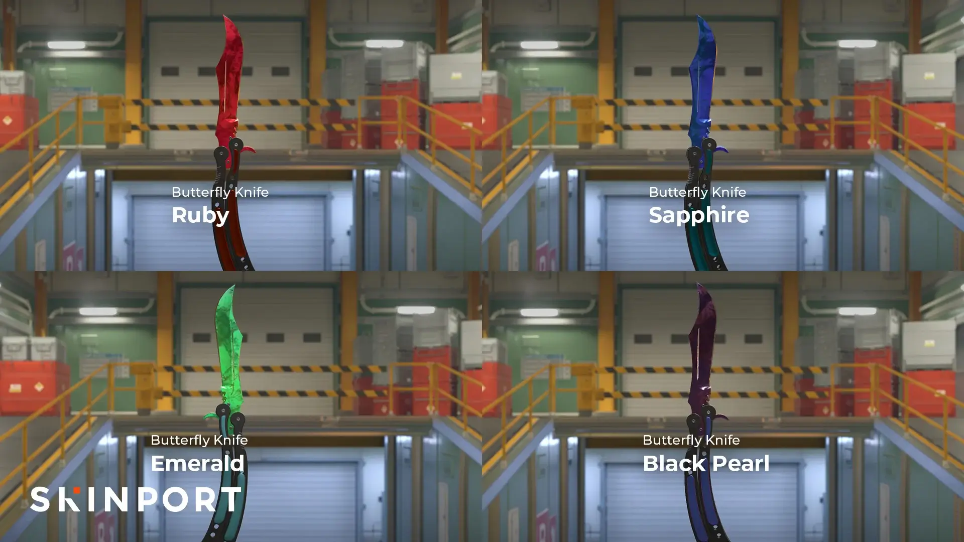 CS2 Rare Finish Knives