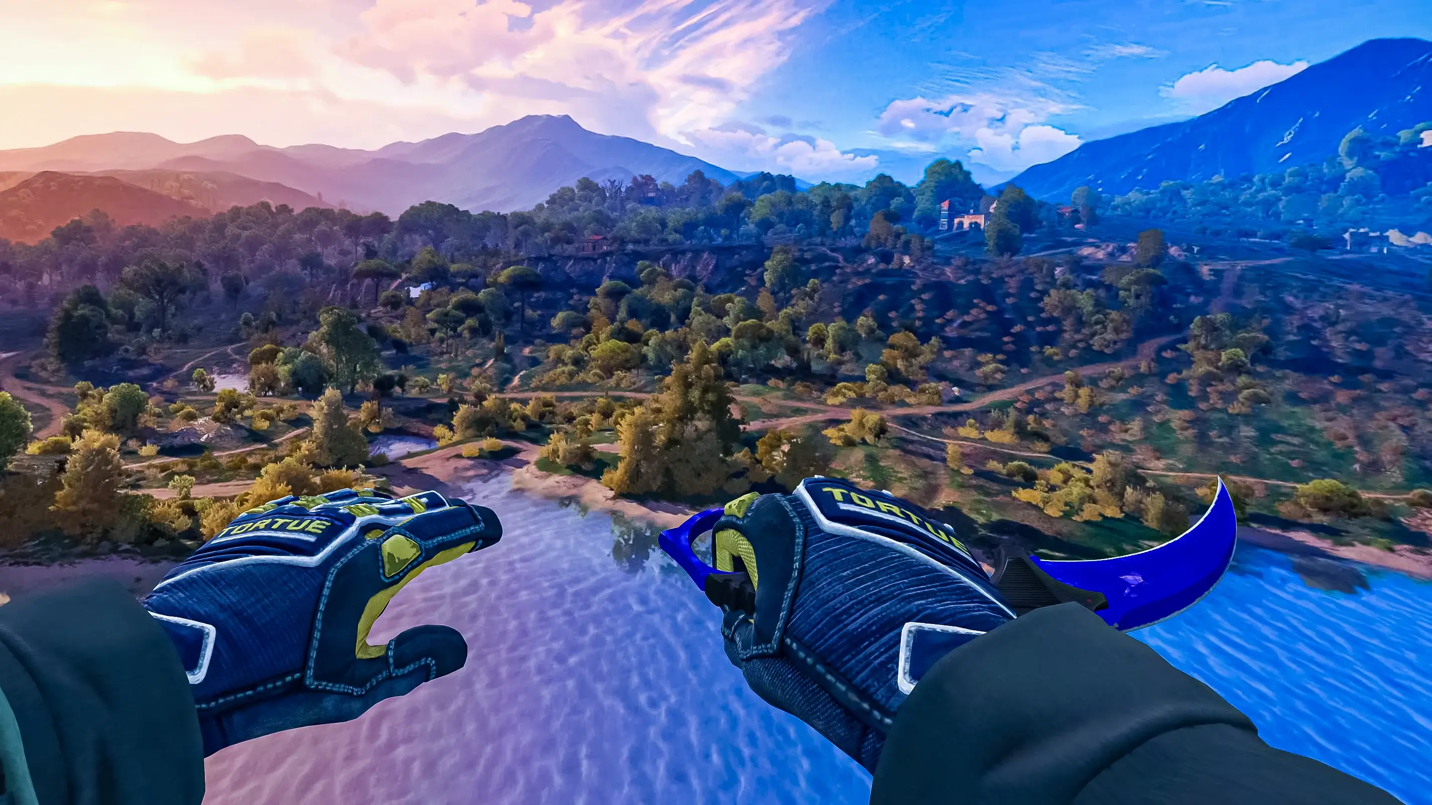 Anomaly's 刀具和手套组合