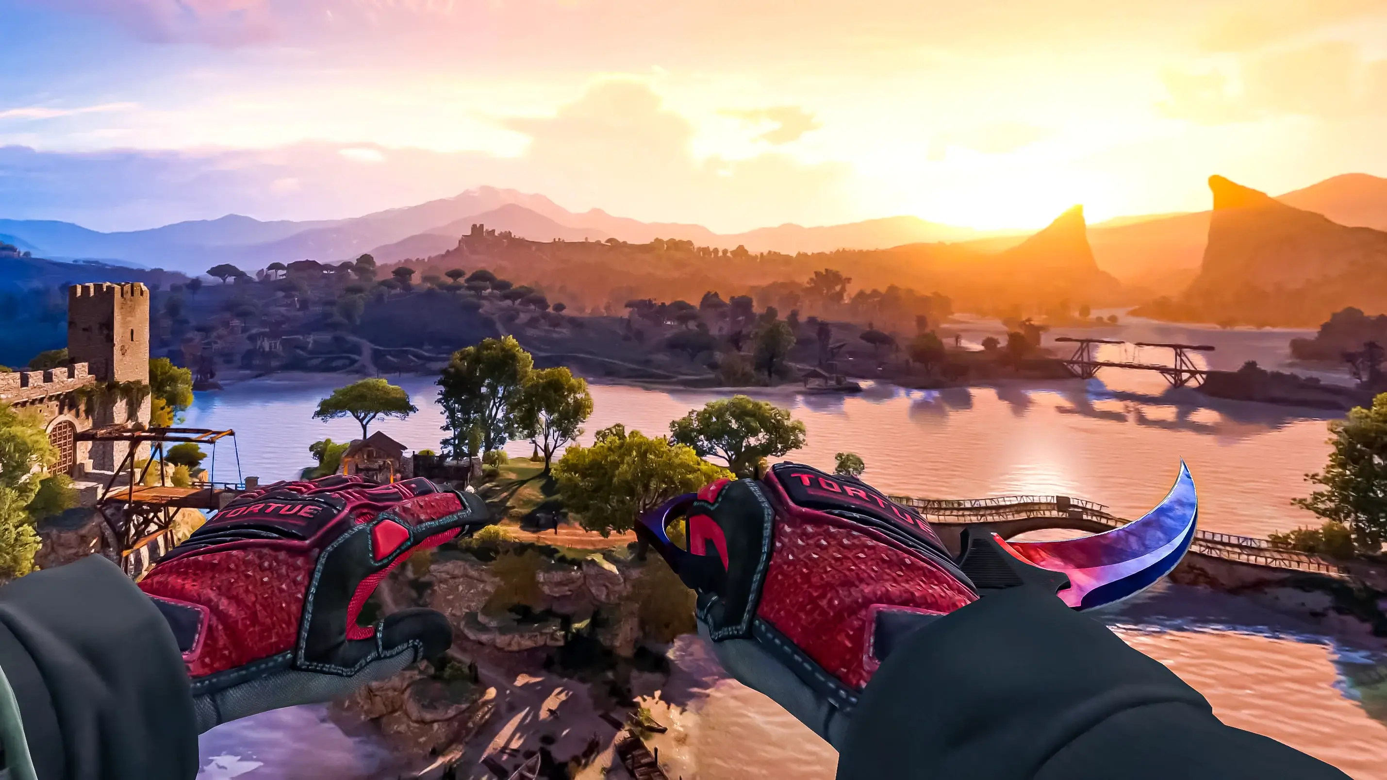 ohnePixel 的刀具和手套组合