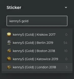 Sticker Filter