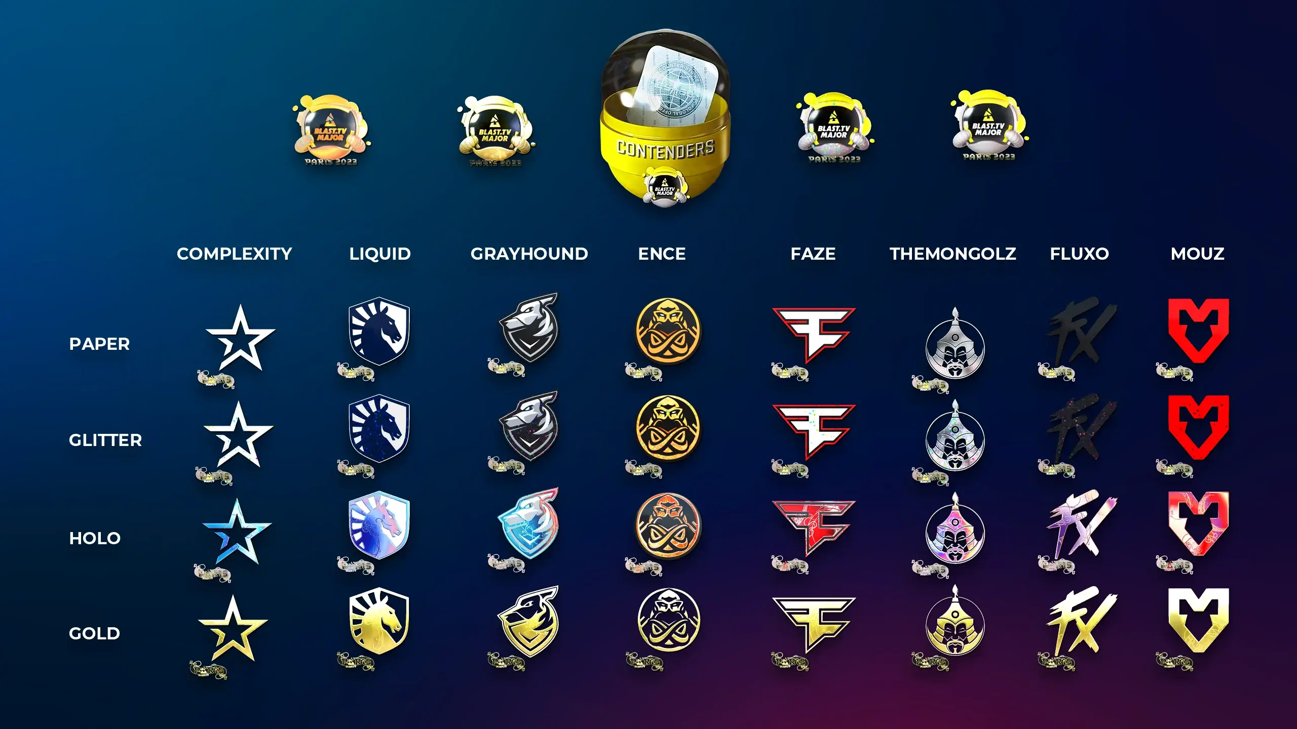 Paris Contenders Sticker Capsule