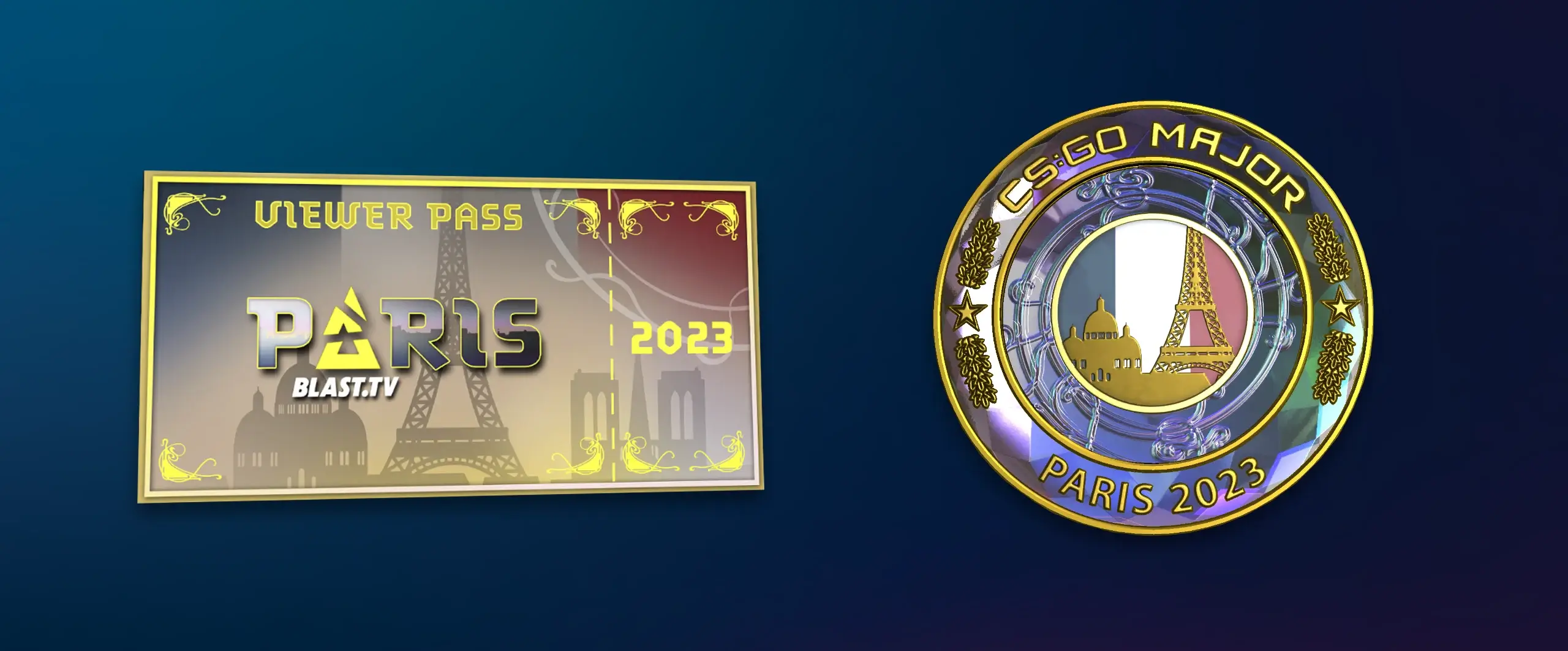 Paris 2025 Viewer Pass and Event Coin