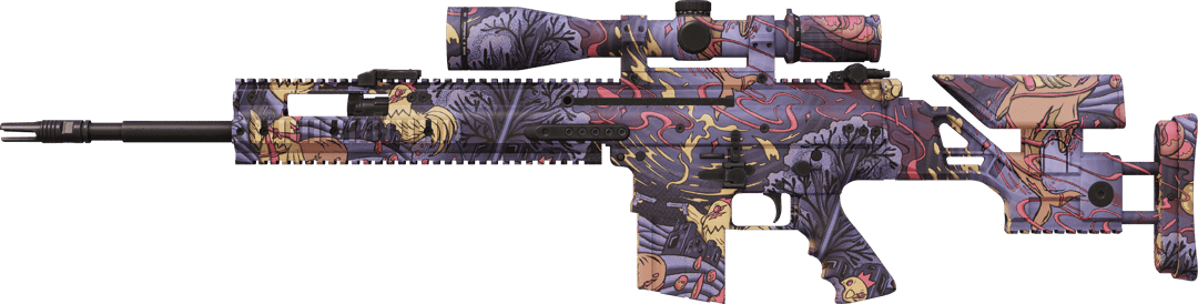 SCAR-20 | Poultrygeist (崭新出厂)