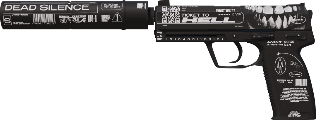 USP-S | Ticket to Hell (崭新出厂)