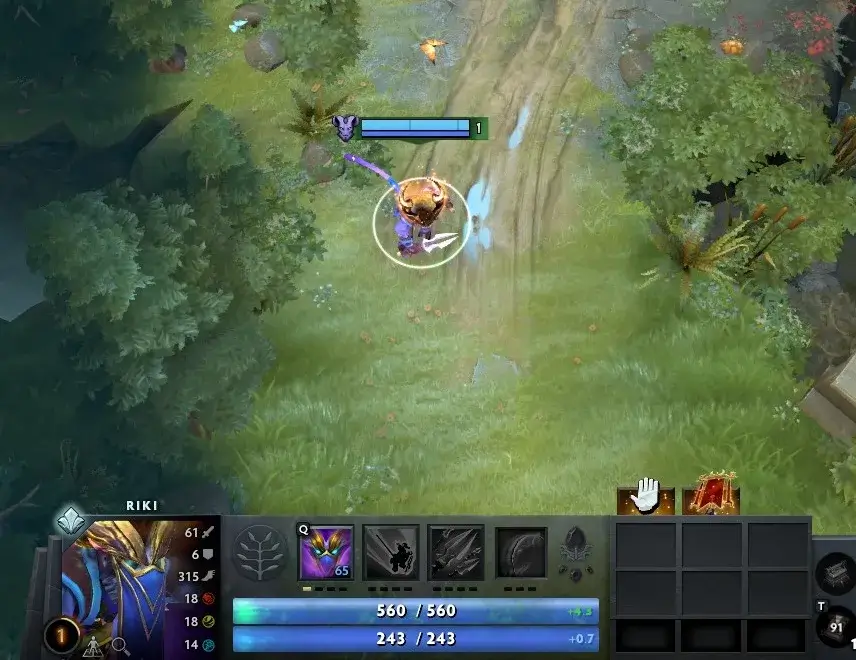 Golden Edict of Shadows (idle)