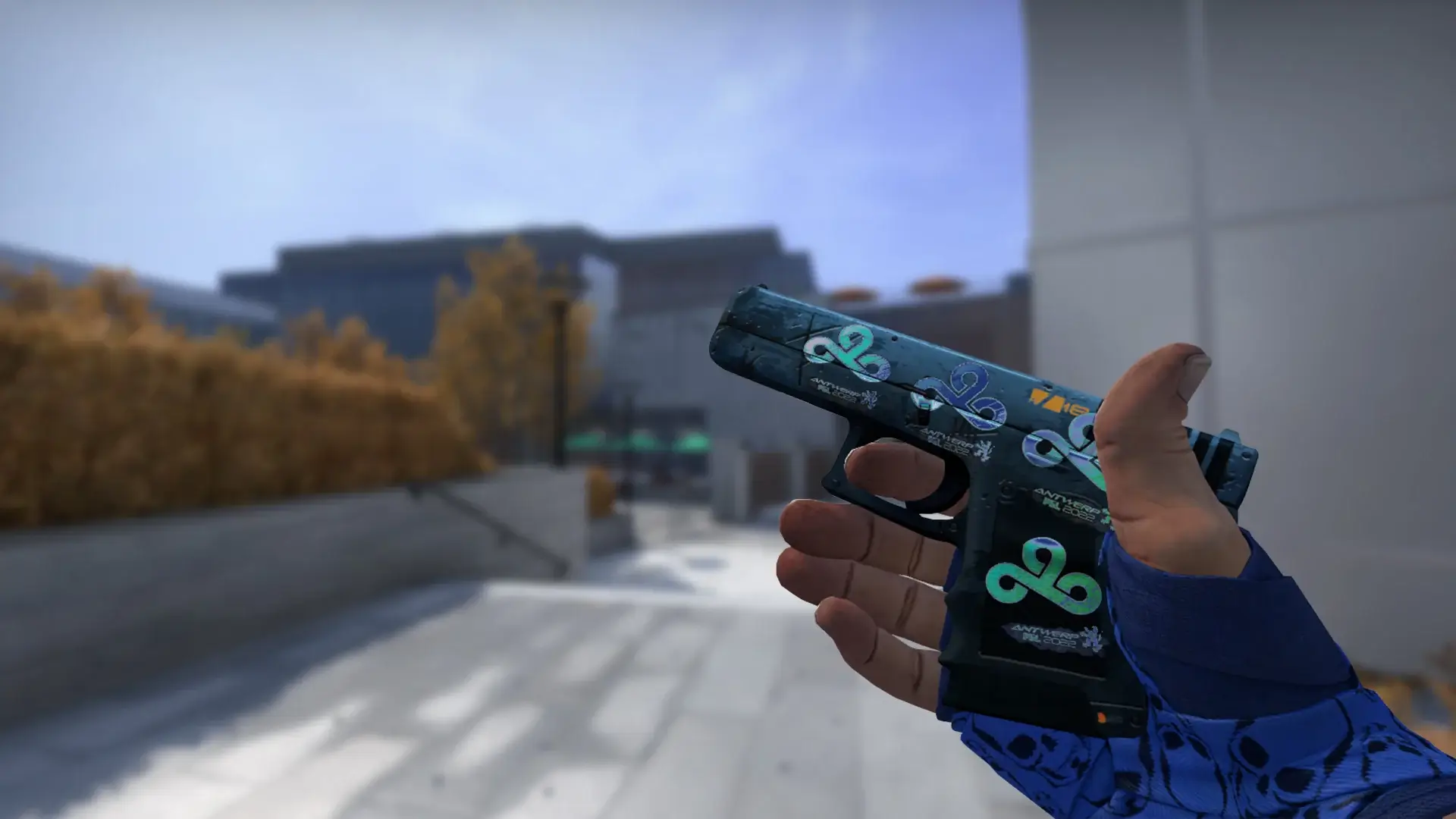 Glock Off World + 4x Cloud9 (Holo) | Antwerp 2022 stickers