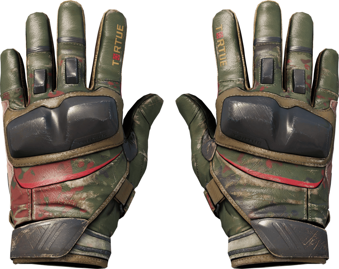 Moto Gloves | 3rd Commando Company (Battle-Scarred)