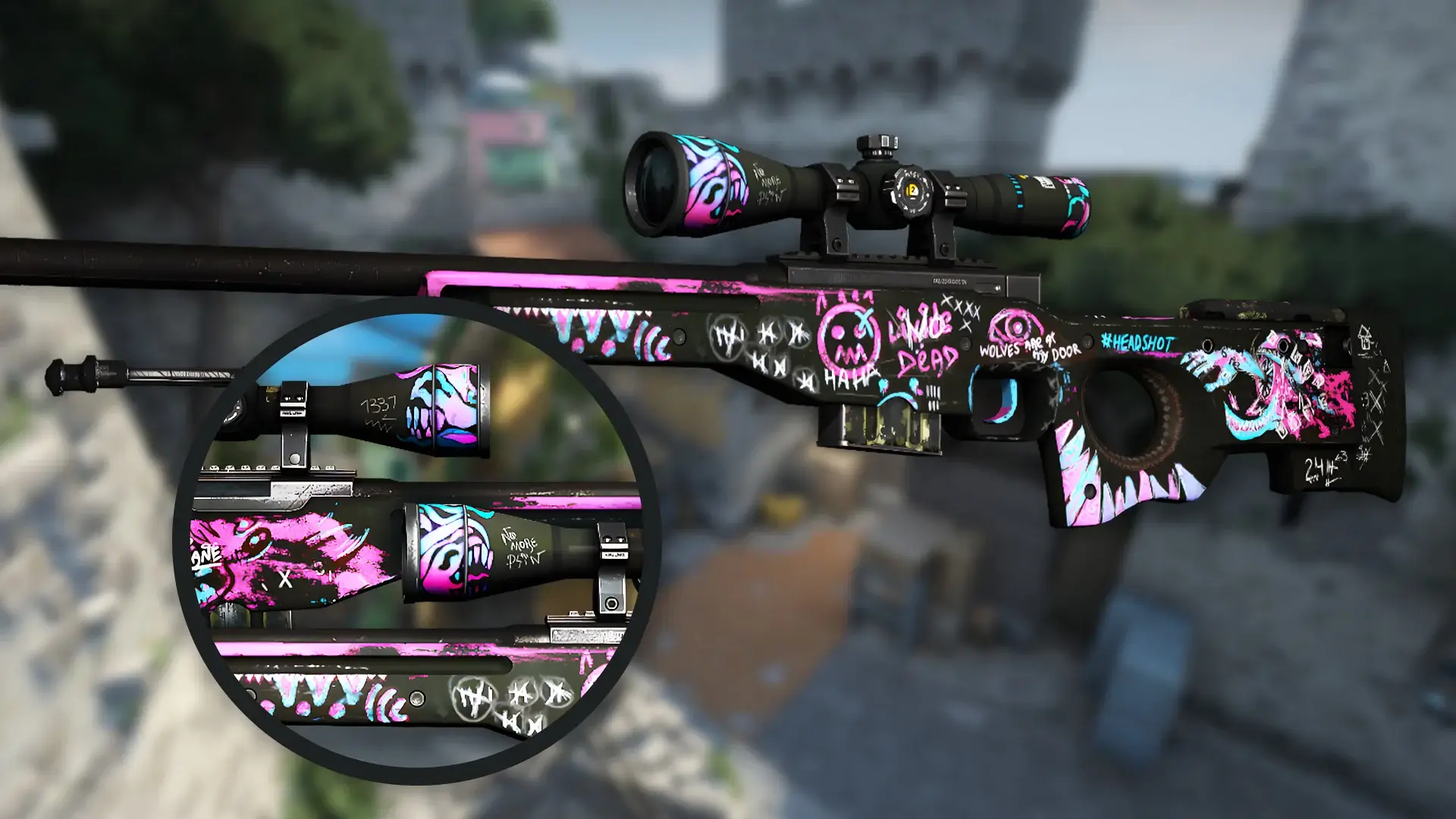 AWP Fever Dream皮肤