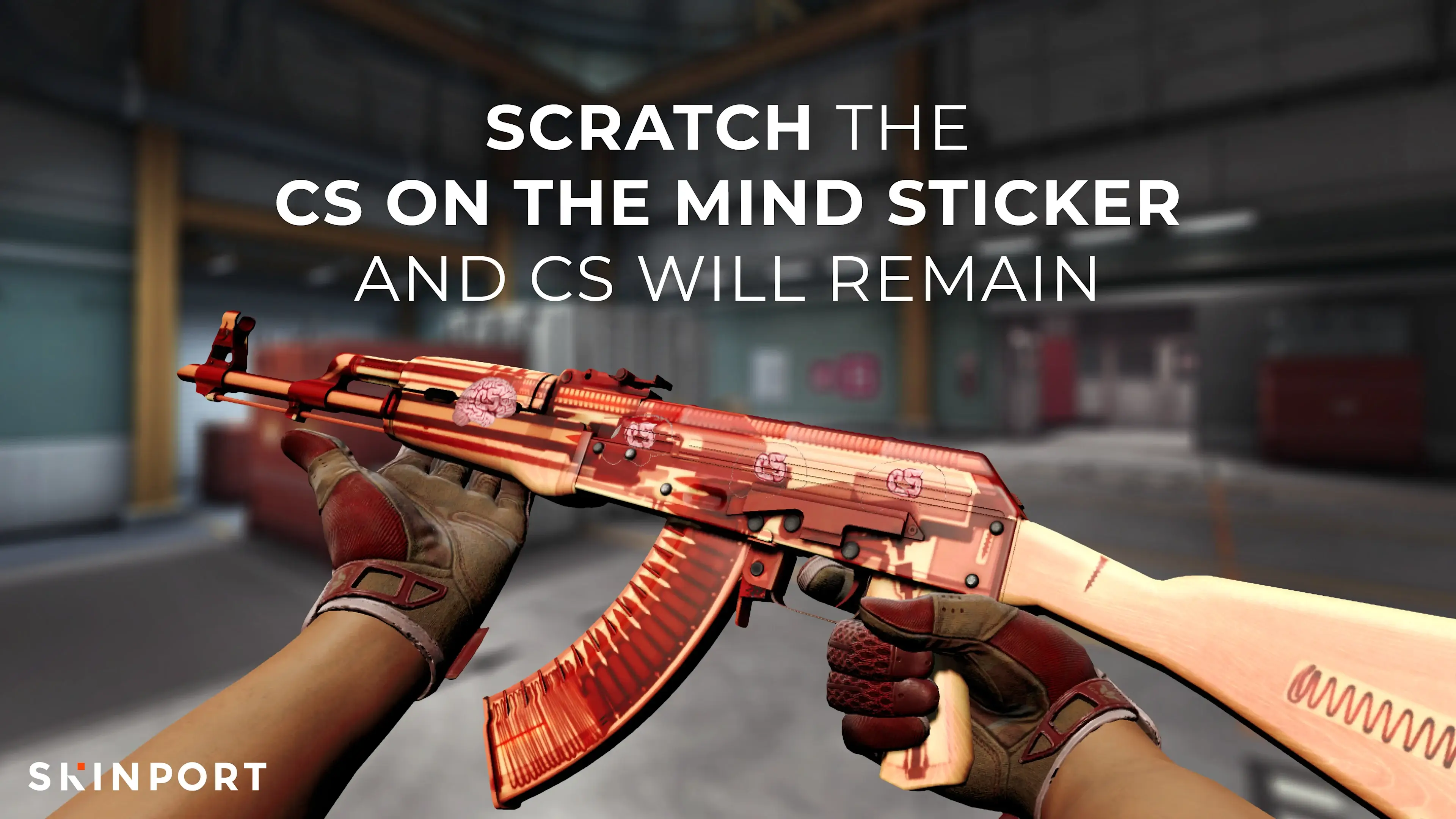 CS on the Mind Sticker Easteregg